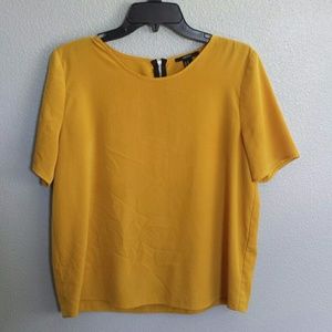 Mustard yellow shirt