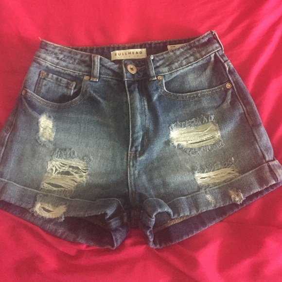 High waisted shorts