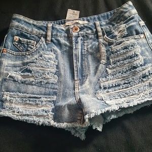 Highway 5 High-waisted shorts