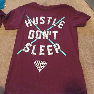 hustle don't sleep diamond shirt