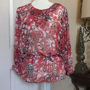 Sheer Boho Blouse