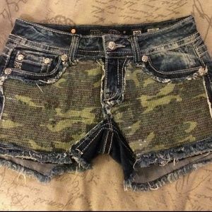 Miss me shorts CAMO