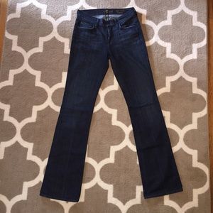 7 For All Mankind High Waist Boot Cut Jeans