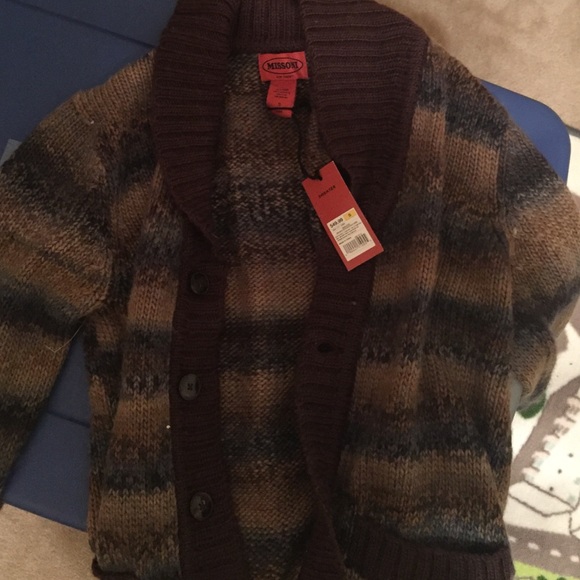 Missoni for Target Sweater Brown Space Dye Size S