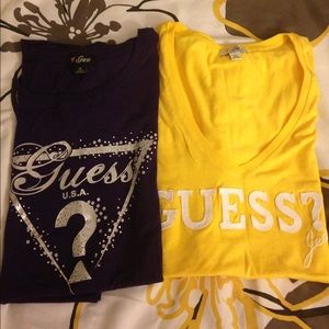 New- Guess tee shirts