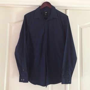 Men's button-down shirt
