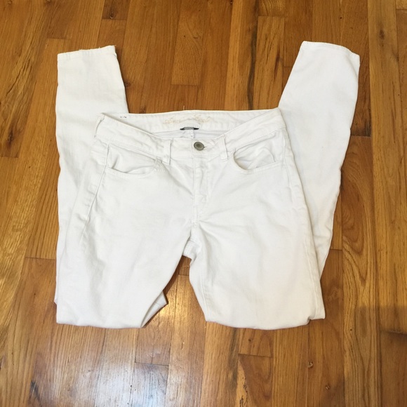 American Eagle white jegging