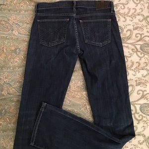 Low Rise Straight Leg Citizens of Humanity jeans