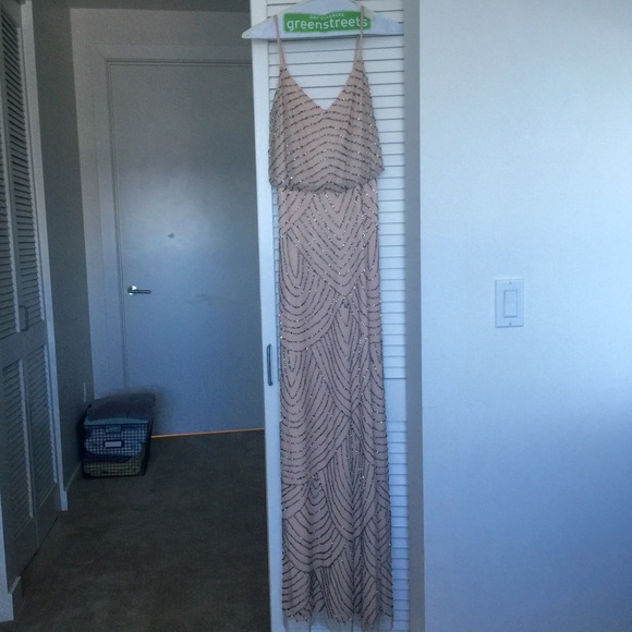 Adrianna Papell Dresses & Skirts - Cachè Beaded Evening Gown