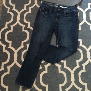 DKNY Soho Boyfriend Cropped Denim