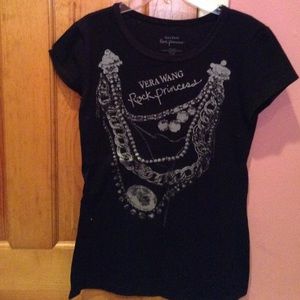 Vera wang short sleeves rock princess