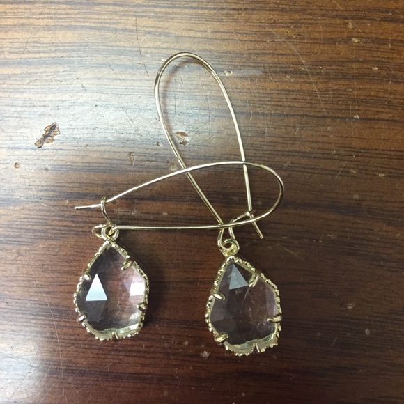 Kendra Scott Clear Dee Ear Rings