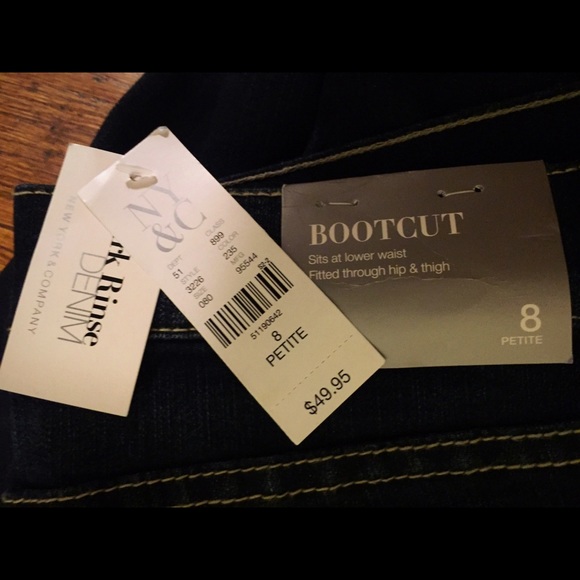 Boot cut jeans