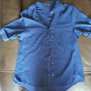 Express short sleeved blouse