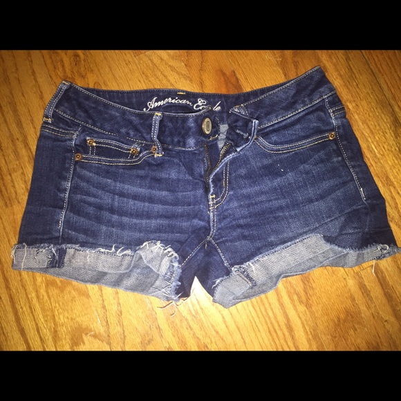 American eagle jean shorts