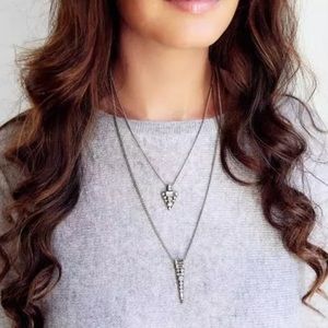 Layered Crystal Necklace