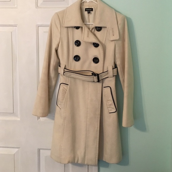 Cream Bebe Peacoat - Picture 2 of 5