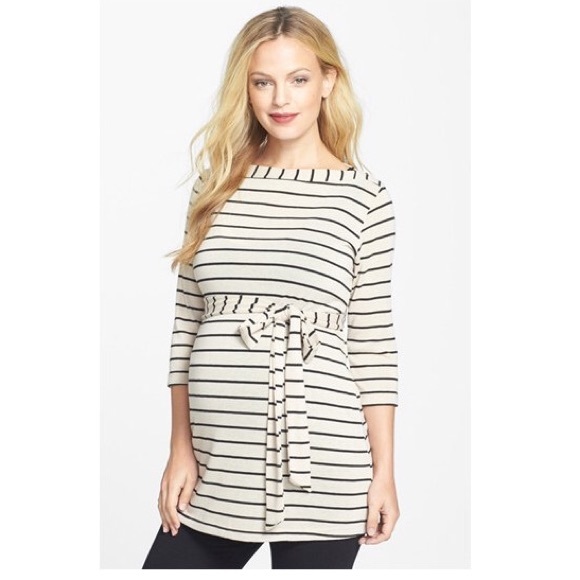 JW Japanese Weekend Striped Maternity Tunic