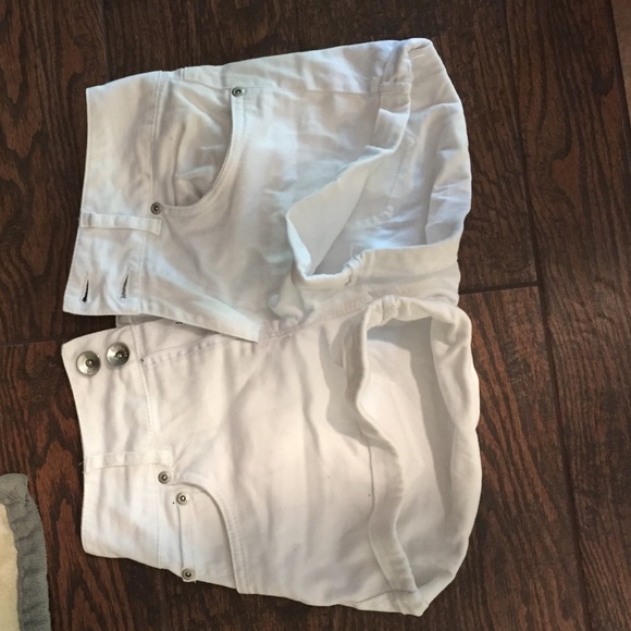 White shorts