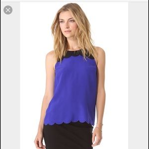 Club Monaco silk top