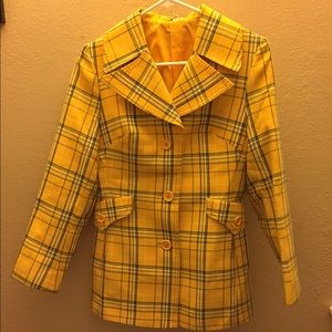 Yellow blazer