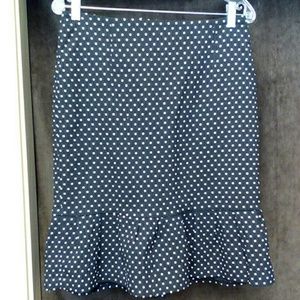 Polka dot skirt