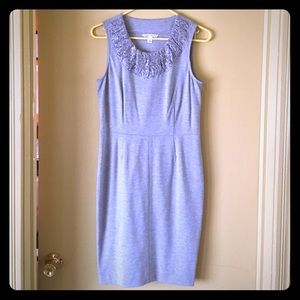 Banana Republic gray jersey dress
