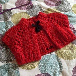 💋Miss Sixty Red Cape/Capelette💋