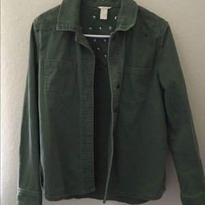 Green jacket