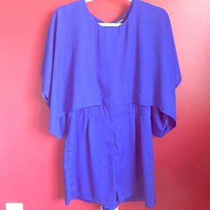 Royal Blue Romper