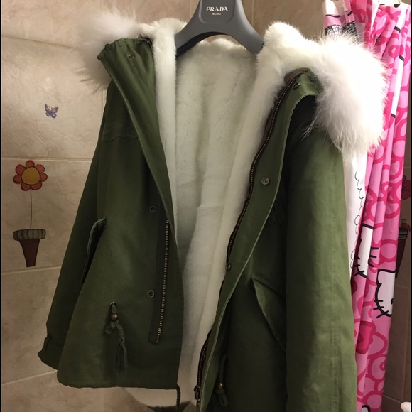 Fluffy coat!