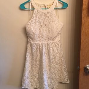 *Final Markdown* ivory lace dress