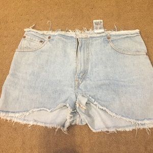 Levi Jean shorts - Zippered