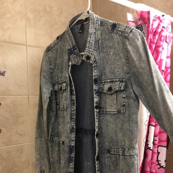 Bebe denim shirt