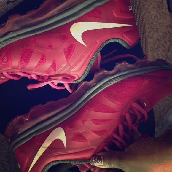 Pink Nike Air Max I'm no runner so they look good