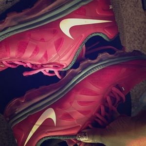 Pink Nike Air Max I'm no runner so they look good