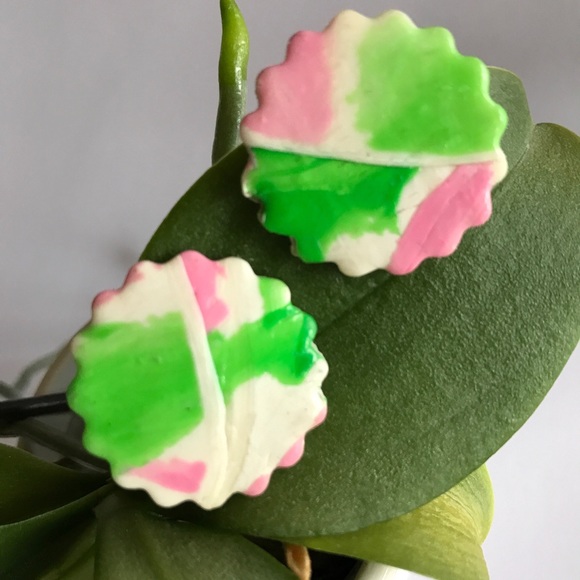 Whimsical | Handmade abstract earrings - Picture 2 of 8