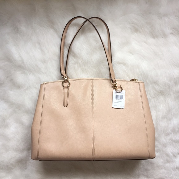 🚫SOLD🚫Coach Christie Carryall- Nude - Picture 2 of 4
