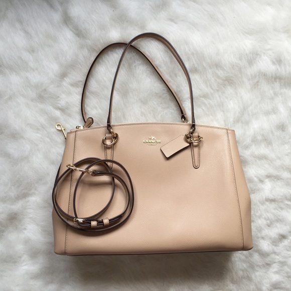 🚫SOLD🚫Coach Christie Carryall- Nude - Picture 4 of 4