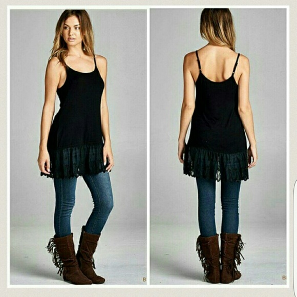 Lace dress/Tunic Extender Cami