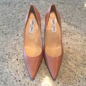 Jimmy Choo Agnes in blush size 38