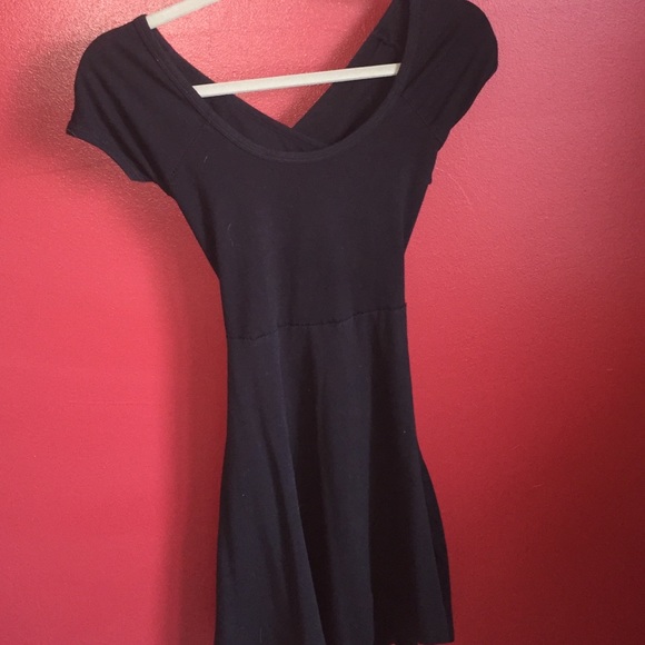 Brandy Melville Dresses & Skirts - Black Cross Back (Brandy Melville) Dress ⭐️