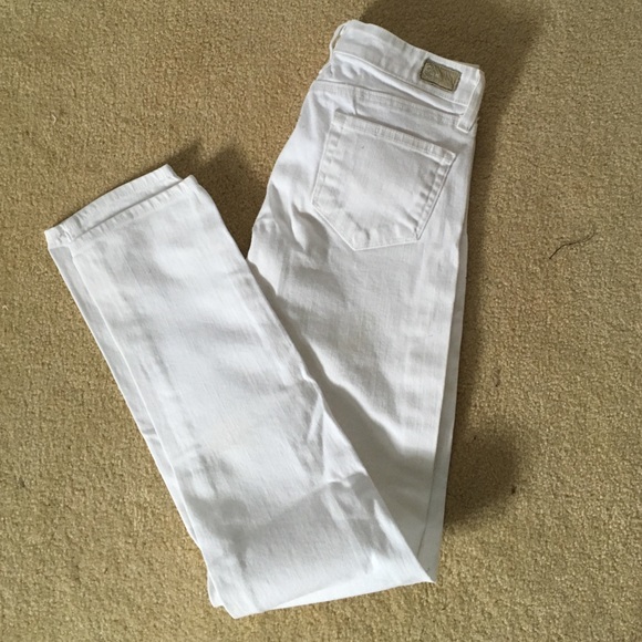 Paige Premium Denim white jeans