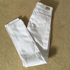 Paige Premium Denim white jeans
