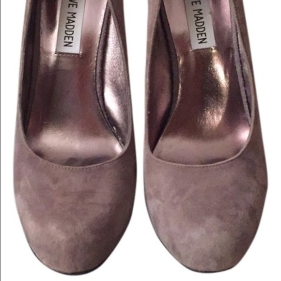 Steve Madden grey suede shoes - Picture 2 of 4