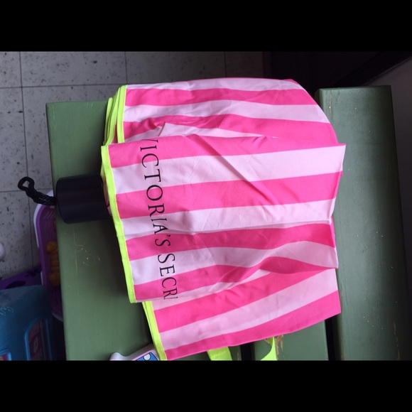 Victoria's Secret Striped Umbrella