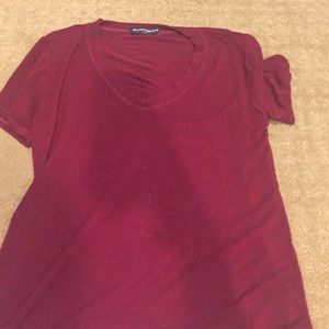Brandy Melville V Neck T Shirt