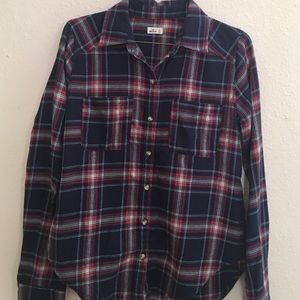 Plaid Long sleeve top