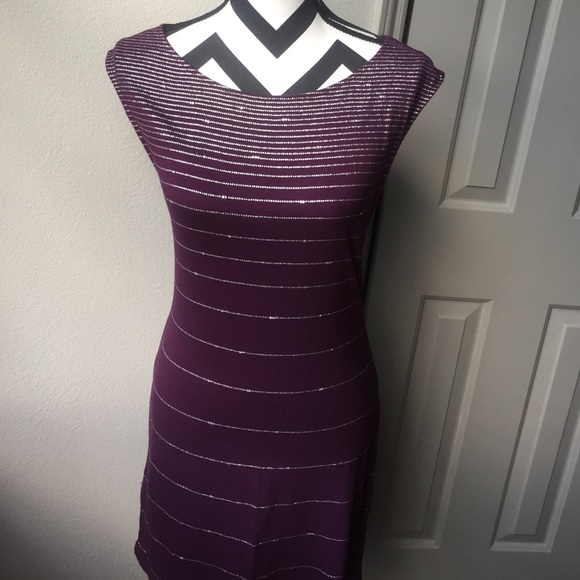 Plum colored dress. - Picture 1 of 4