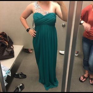 Green prom dress